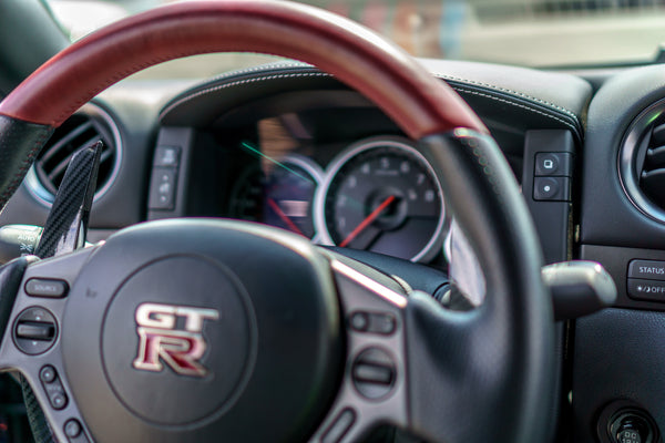 FREE shipping worldwide on Nissan R35 GT-R extended paddle shifters!