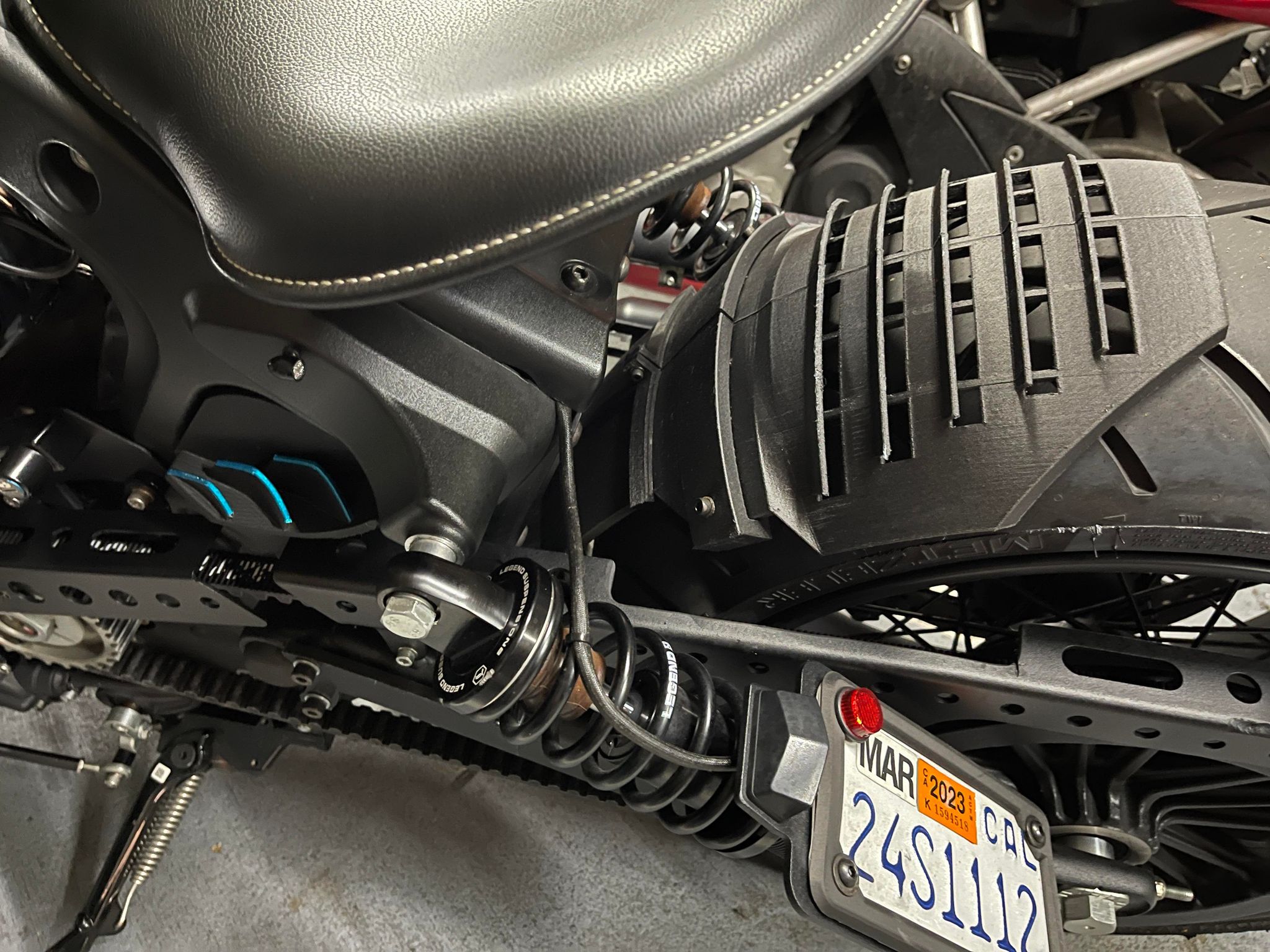 Indian Scout Bobber Rear Fender Kit Shift Koncepts