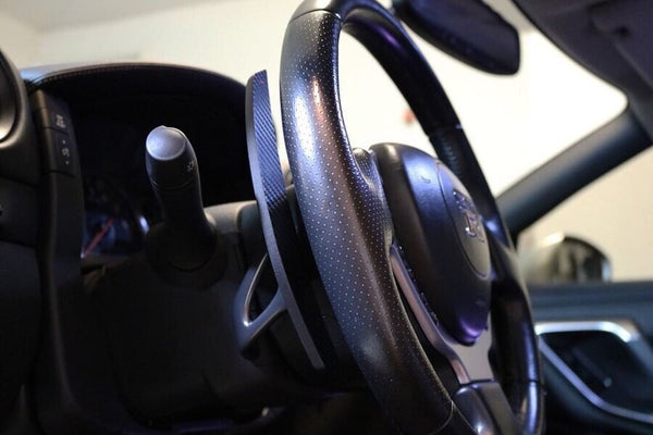 Nissan R35 GTR Carbon Fiber Composite Extended Paddle Shifters - Shift Koncepts