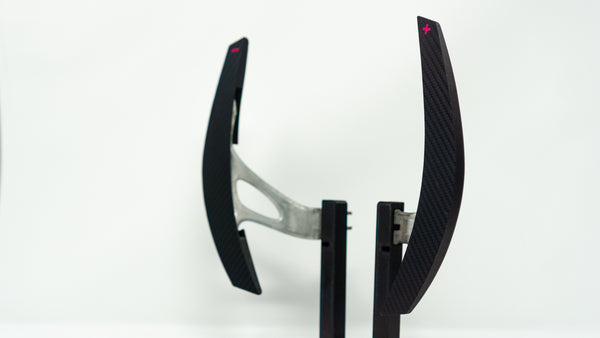 Nissan R35 GTR Carbon Fiber Composite Extended Paddle Shifters - Shift Koncepts
