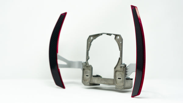 Mitsubishi Fiberglass Composite Extended Paddle Shifters - Shift Koncepts