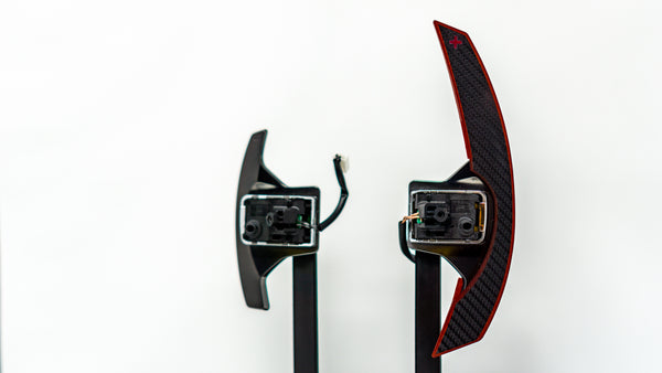 Nissan R35 GTR Kevlar Composite Extended Paddle Shifters - Shift Koncepts