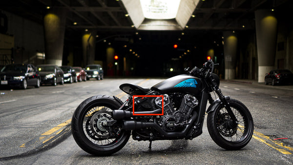 Indian Scout Bobber Rear Canard Garnish - Shift Koncepts