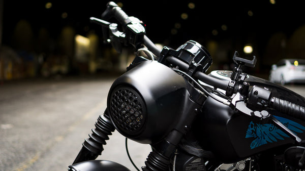 Indian Scout Bobber Headlight Cover - Honeycomb - Shift Koncepts