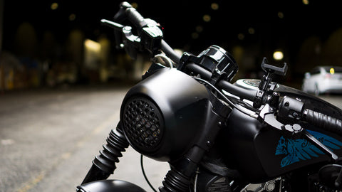 Indian Scout Bobber Headlight Cover - Honeycomb - Shift Koncepts