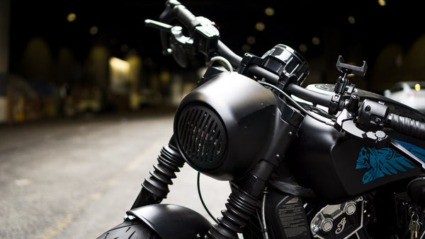 Indian Scout Bobber Headlight Cover - Grill - Shift Koncepts