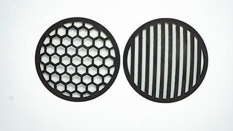 Indian Scout Bobber Headlight Cover - Honeycomb & Grill combo - Shift Koncepts