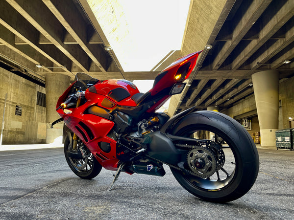 Ducati Panigale V4S Gas Tank Sliders - 2022 - Shift Koncepts