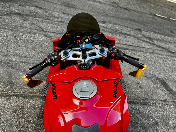 Ducati Panigale V4S Gas Tank Sliders - 2022 - Shift Koncepts
