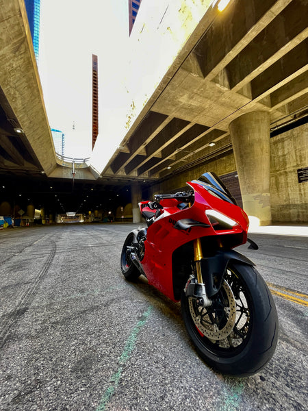Ducati Panigale V4S Gas Tank Sliders - 2022 - Shift Koncepts