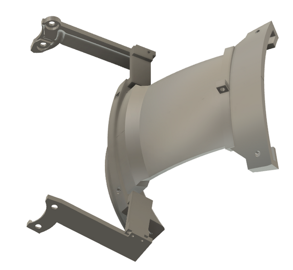 Indian Rear Fender - 240mm - Shift Koncepts