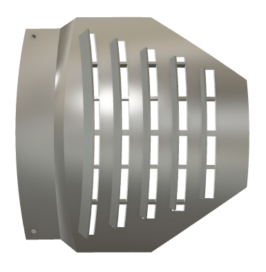 Indian Rear Fender - 240mm - Shift Koncepts