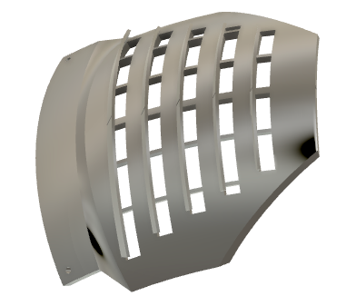 Indian Rear Fender - 240mm - Shift Koncepts