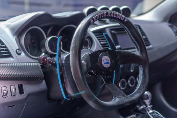 Mitsubishi Kevlar Composite Extended Paddle Shifters - Shift Koncepts