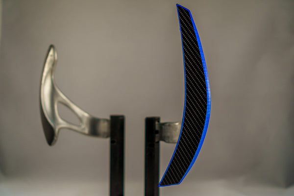 Nissan R35 GTR Kevlar Composite Extended Paddle Shifters - Shift Koncepts