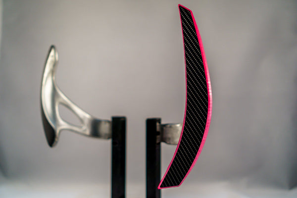 Nissan R35 GTR Kevlar Composite Extended Paddle Shifters - Shift Koncepts