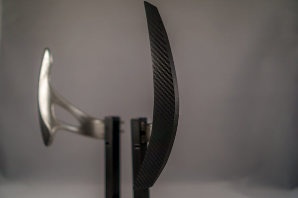 Nissan R35 GTR Carbon Fiber Composite Extended Paddle Shifters - Shift Koncepts