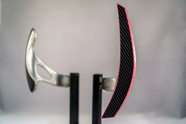 Nissan R35 GTR Fiberglass Composite Extended Paddle Shifters - Shift Koncepts