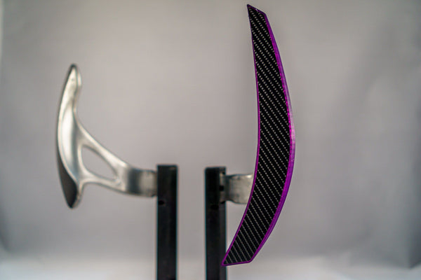 Nissan R35 GTR Fiberglass Composite Extended Paddle Shifters - Shift Koncepts