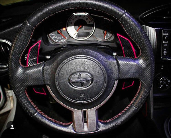 Toyota / Subaru Carbon Fiber Composite Extended Paddle Shifters - Shift Koncepts