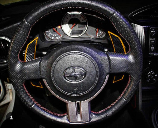 Toyota / Subaru Carbon Fiber Composite Extended Paddle Shifters - Shift Koncepts